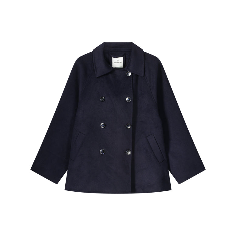 Midnight Blue Short Coat