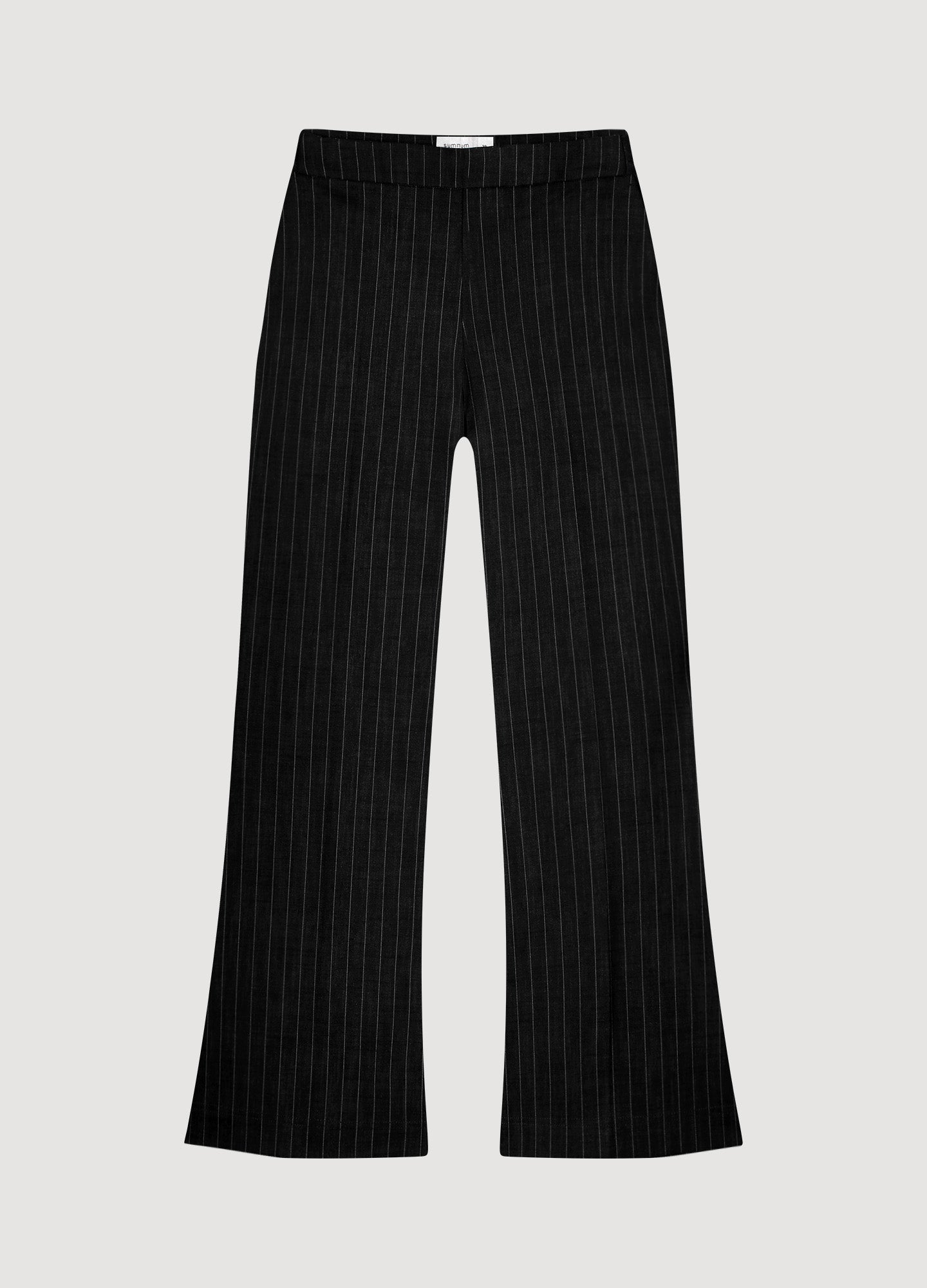 Black Trousers Punto Vintage Stripe