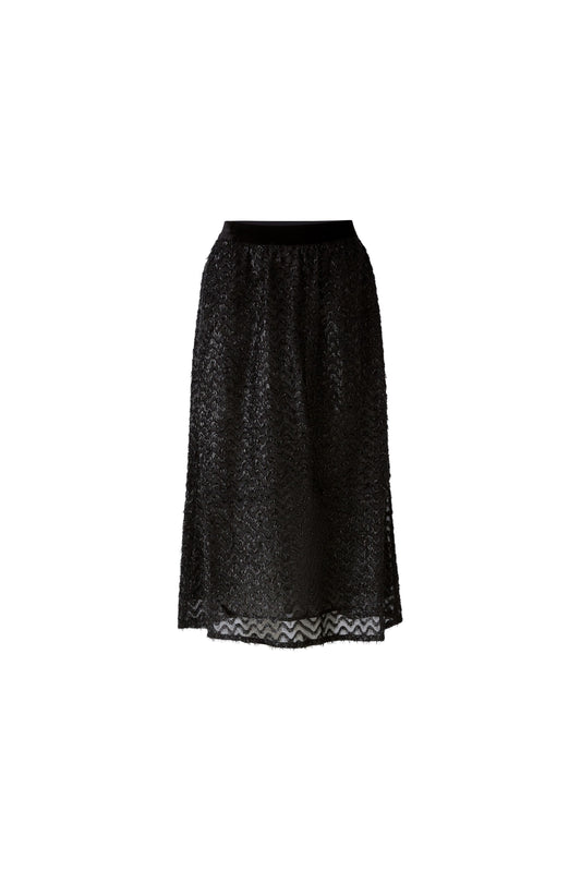 Black Skirt with beading