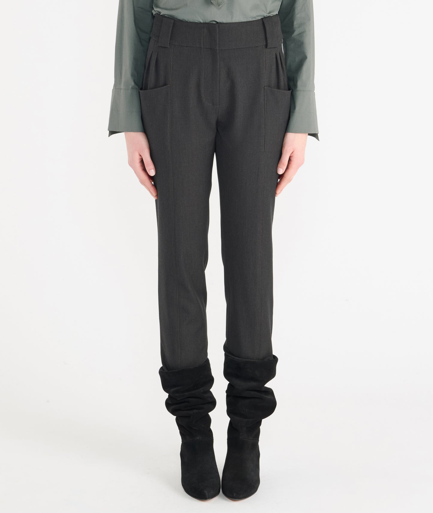 Ottavio Anthracite Trousers