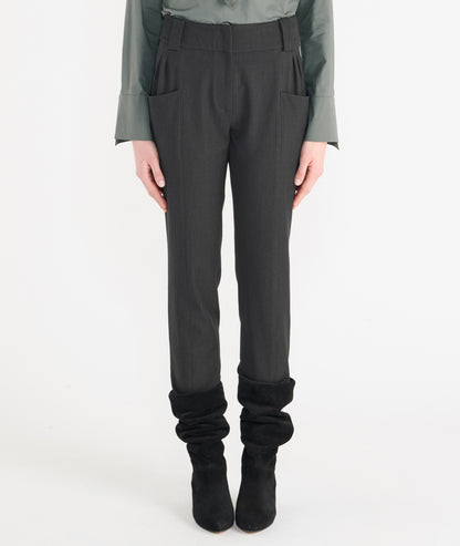 Ottavio Anthracite Trousers