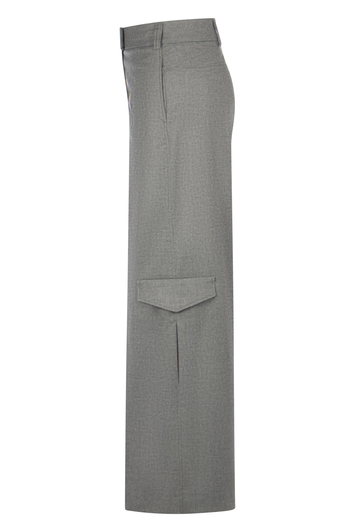 Jascha Wool Grey Trousers