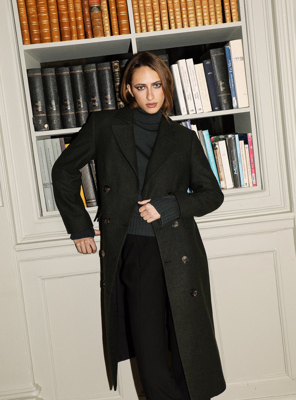 Tiziano Coat Kaki